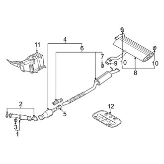 Kia OE - Exhaust System - Exhaust Components