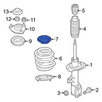 Kia OE - Front Upper Coil Spring Insulator