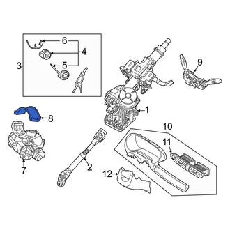 Kia OE - Ignition Lock Housing Clamp