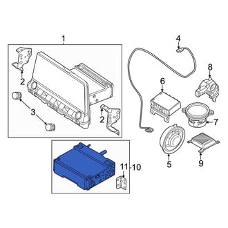 Kia OE - GPS Navigation Control Module