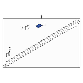 Kia OE - Liftgate Finish Panel Clip