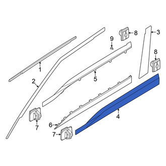 Kia OE - Front Left Door Molding