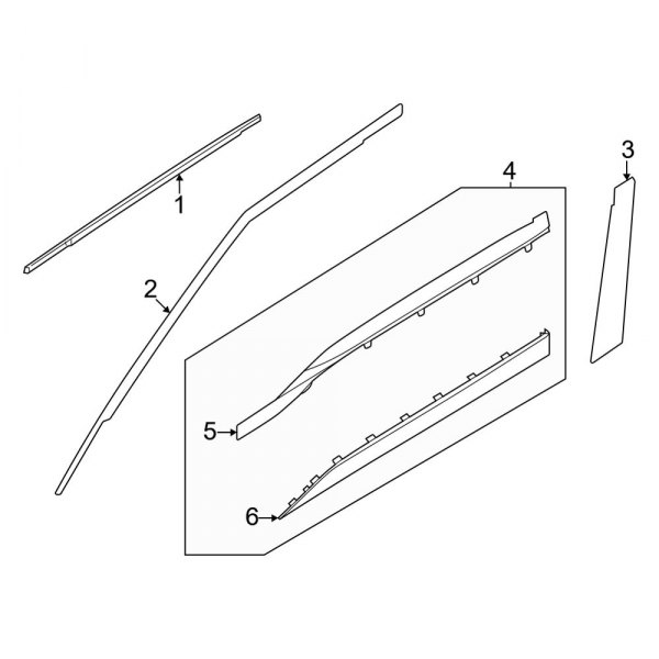 Front Door - Exterior Trim