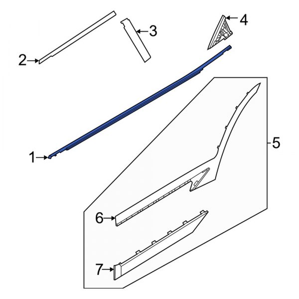 Door Belt Molding