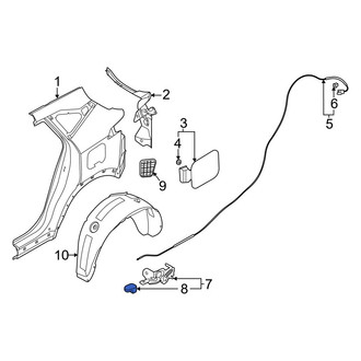 Kia OE - Rear Fuel Door Release Handle