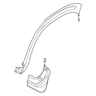 Kia OE - Quarter Panel - Exterior Trim