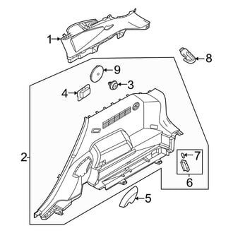 Kia OE - Quarter Panel - Interior Trim