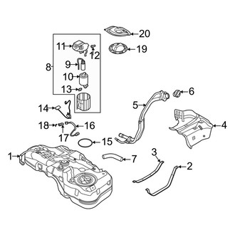Kia OE - Fuel System Components (Nightfall Edition / SX)