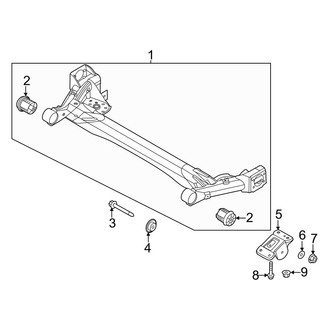 Kia OE - Rear Suspension - Suspension Mounting (FWD)