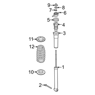 Kia OE - Rear Suspension - Shocks & Components (SX FWD)