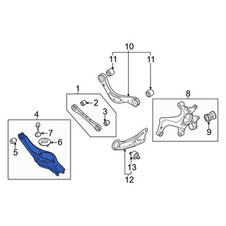 Kia OE - Rear Left Lower Rearward Suspension Control Arm