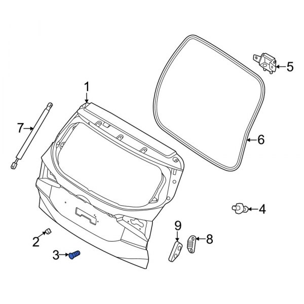 Liftgate Nut