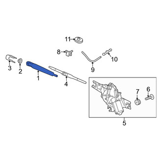 Kia OE - Rear Wiper Arm