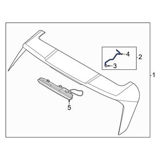 Kia OE - Rear Liftgate Washer Hose