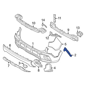 Kia OE - Rear Left Bumper Guide