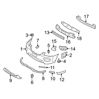 Kia OE - Front Bumper - Bumper & Components