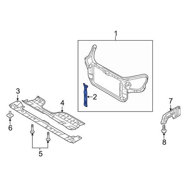 Radiator Support Panel