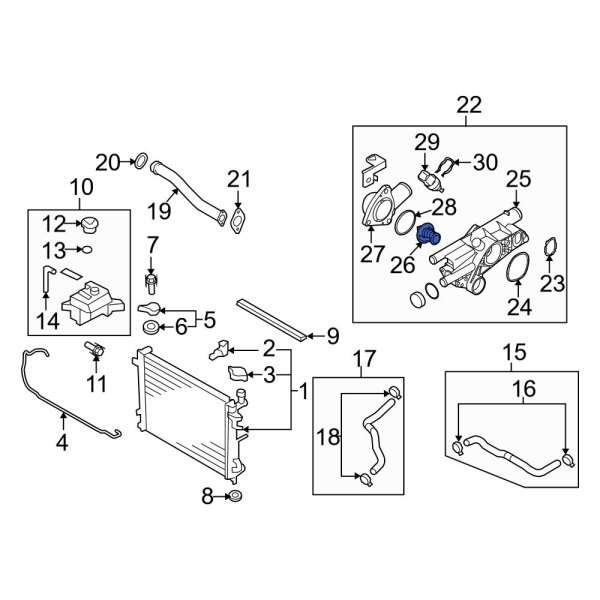 Engine Coolant Thermostat