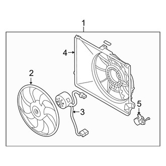 Kia OE - Cooling Fan (2.7L)