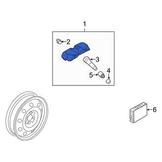 Kia OE - Tire Pressure Monitoring System (TPMS) Sensor
