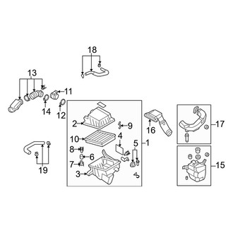 Kia OE - Engine / Transaxle - Air Intake (2.4L)