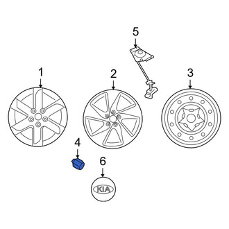 Kia OE - Wheel Lug Nut