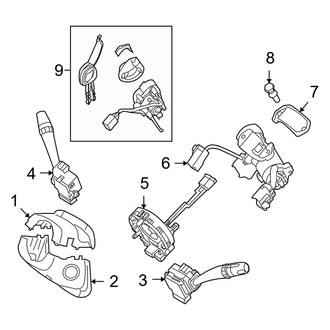 Kia OE - Steering Column - Shroud, Switches & Levers