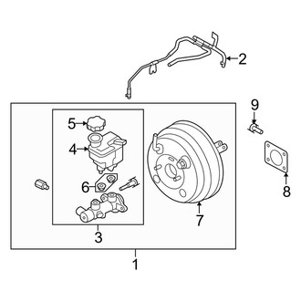 Kia OE - Cowl - Components on Dash Panel (EX / LX)