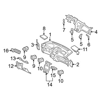 Kia OE - Instrument Panel Components