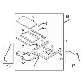 Kia OE - Left Sunroof Lifter