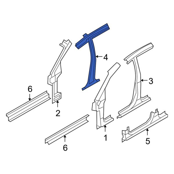 Body B-Pillar Reinforcement