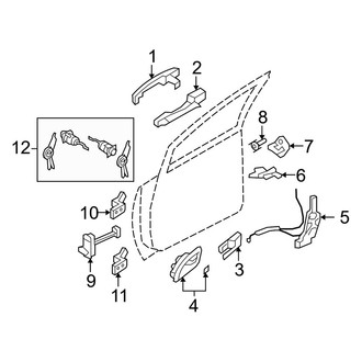 Kia OE - Front Door - Lock & Hardware