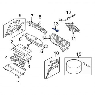 09147-2b000 It Is Suitable For The Front And Rear Towing Hooks Of