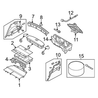 Kia OE - Rear Body & Floor - Interior Trim