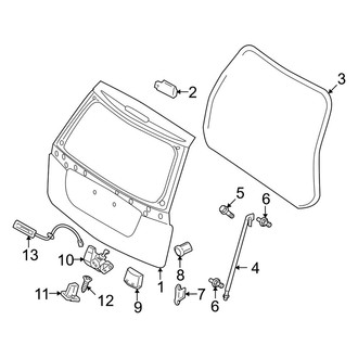 Kia OE - Lift Gate - Gate & Hardware