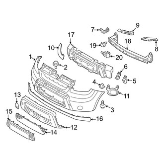 Kia OE - Front Bumper & Grille - Bumper & Components