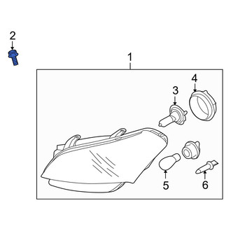 Kia OE - Headlight Mounting Bolt