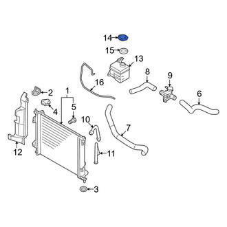 Kia OE - Engine Coolant Reservoir Cap