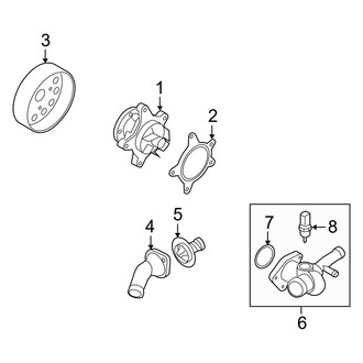 Kia OE - Cooling - Water Pump (1.6L Gas)