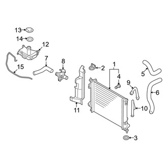 Kia OE - Cooling - Radiator & Components (! / + / Sport)