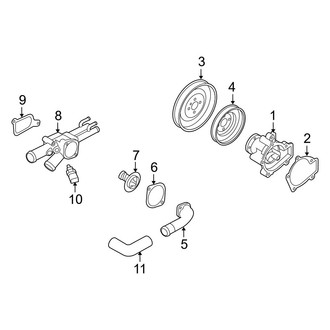 Kia OE - Cooling - Water Pump (! / + / Sport)