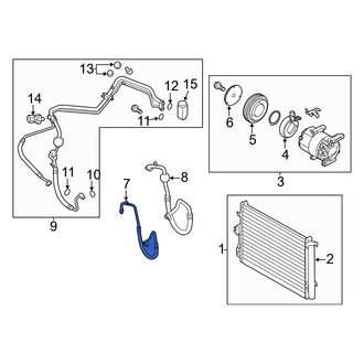 Kia OE - A/C Refrigerant Discharge Hose