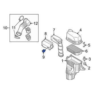 Kia OE - Engine Air Intake Hose Clip