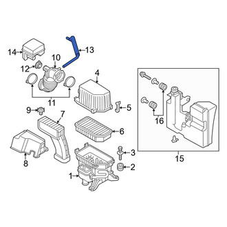 Kia OE - PCV Valve Hose