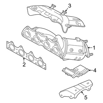 Kia OE - Exhaust System - Manifold (1.6L Gas)