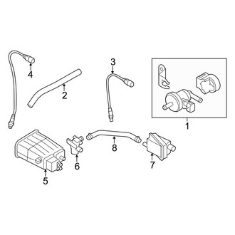 Kia OE - Emission System - Emission Components (1.6L Gas)