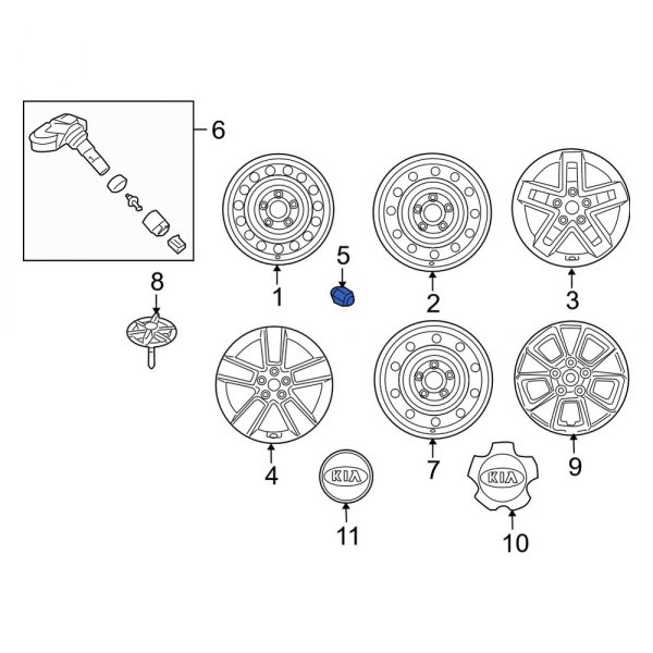 Wheel Lug Nut