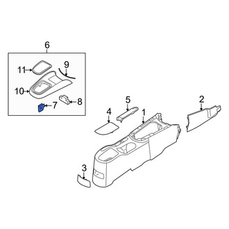 Kia OE - Console Panel Clip