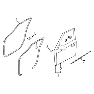 Kia OE - Front Door - Door & Components