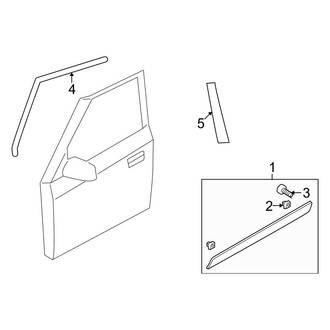 Kia OE - Front Door - Exterior Trim